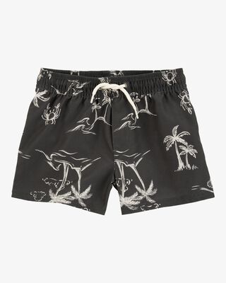 Product image 1 of Toddler Palm Tree Swim Trunks