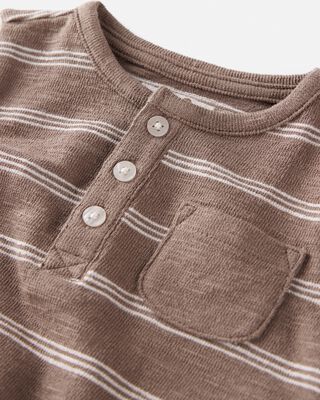 Product image 2 of Baby Striped Romper Made with Organic Cotton