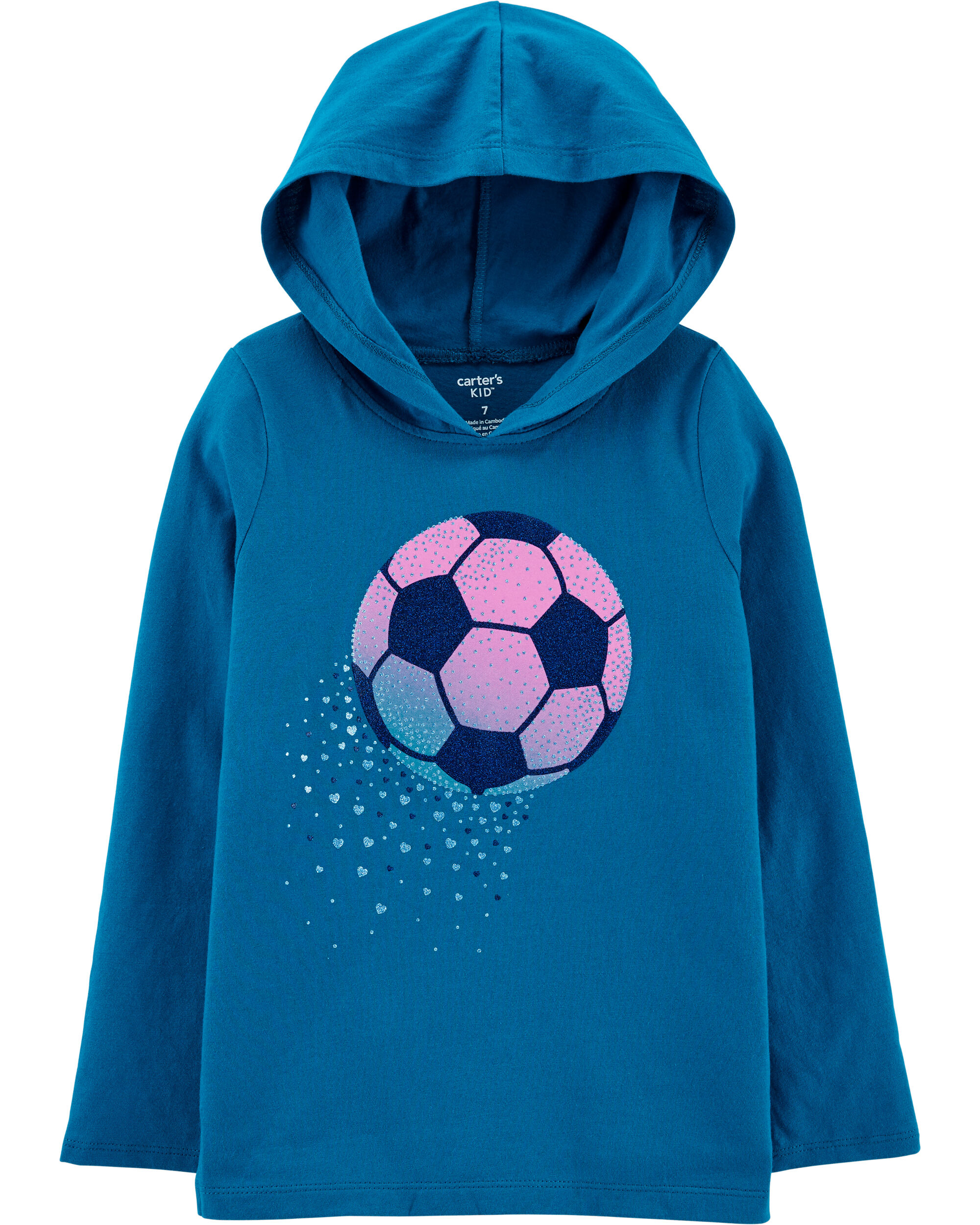 *CLEARANCE* Hooded Soccer Jersey Tee