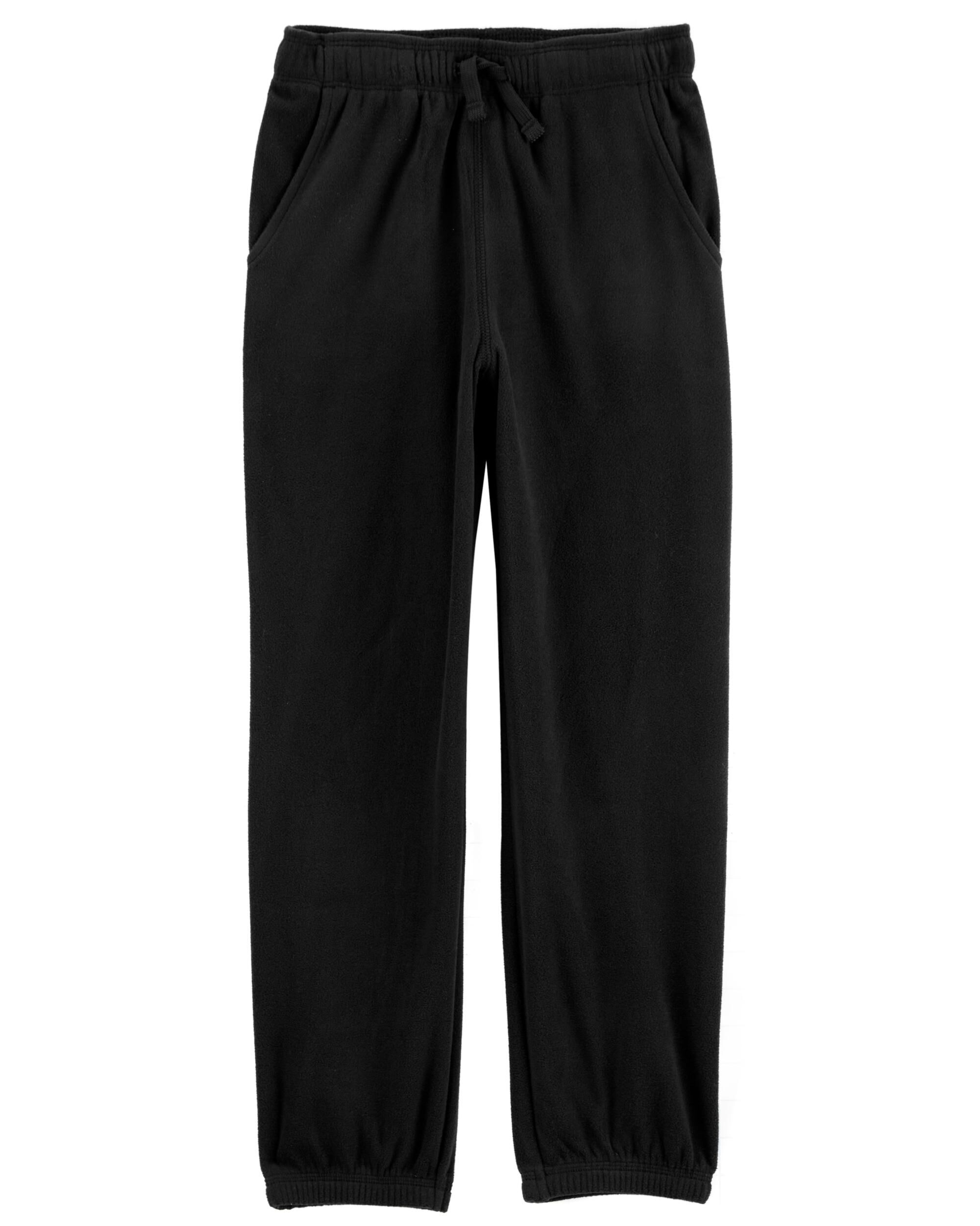 Kid Pull On Fleece Cinched Hem Pants Carter s Carter s