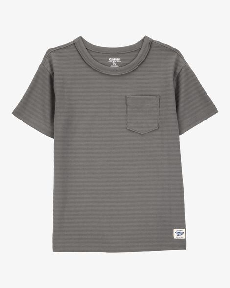  Product image 1 of Kid Short-Sleeve  Pocket Tee - Dark Grey