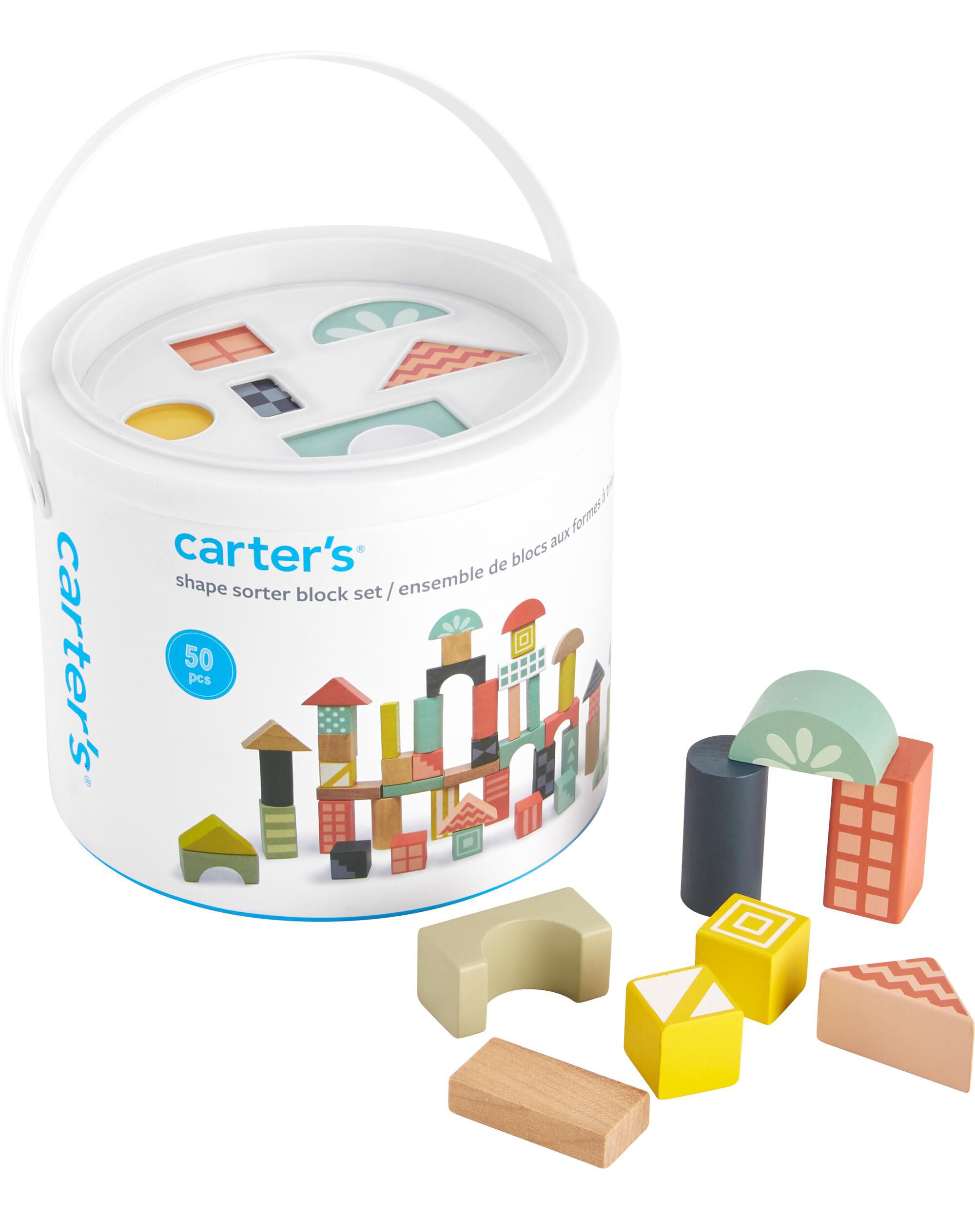 50-Piece Wooden Block Set | carters.com