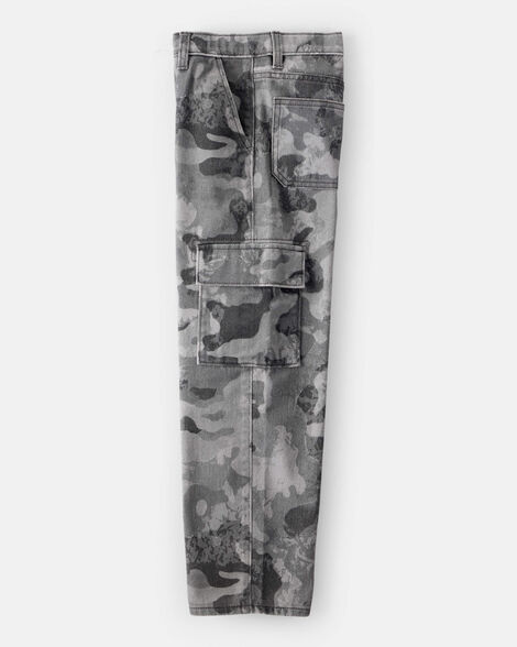 Boys Cargo Camo Fashion Pants