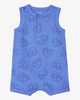 Product image 1 of Baby Hermit Crab Print Cotton Romper