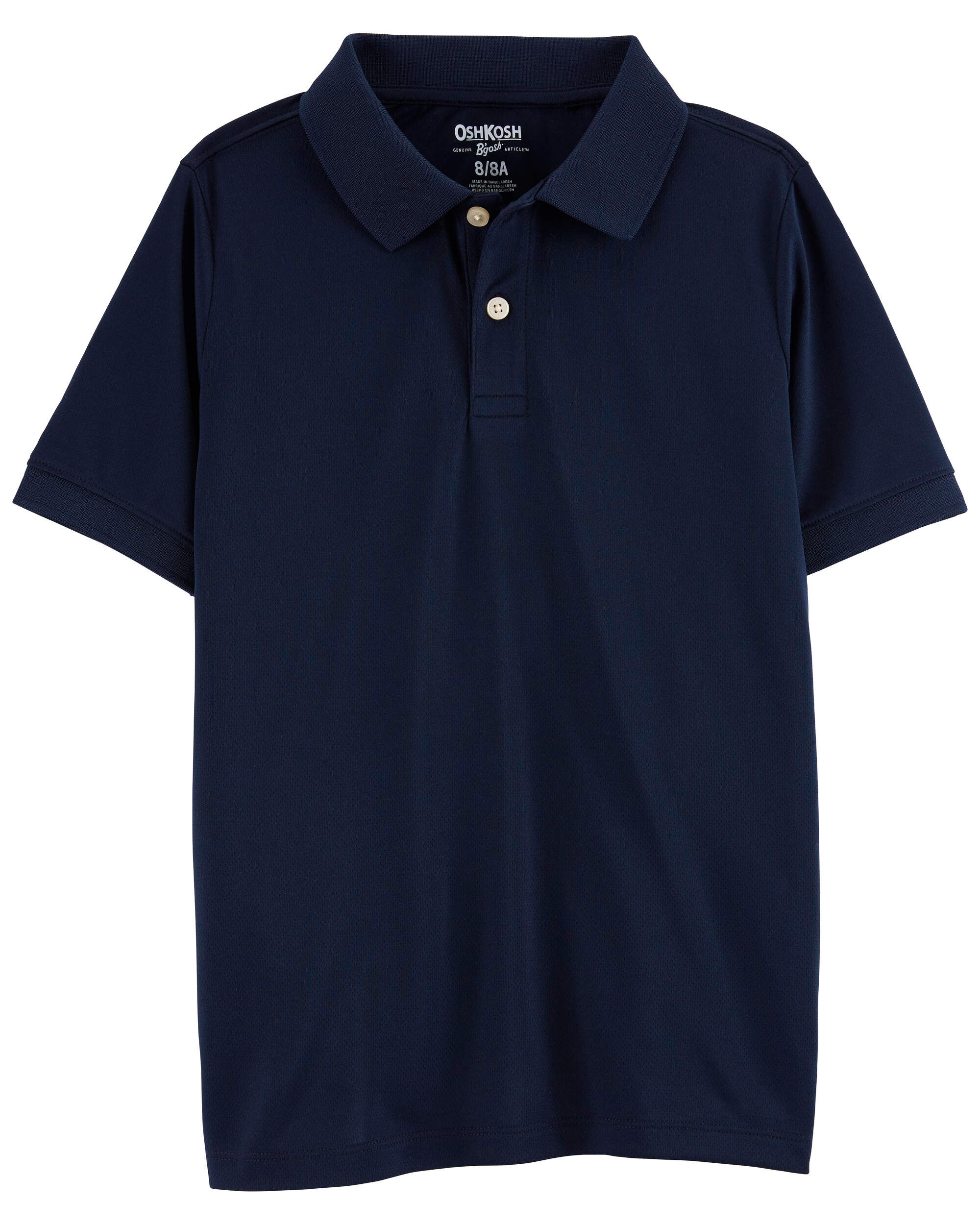 トップス SEE SEE BIG NYLON POLO NAVY ennoy sfc Kid Pique Uniform Polo Shirt - Navy - OshKosh | Carter's