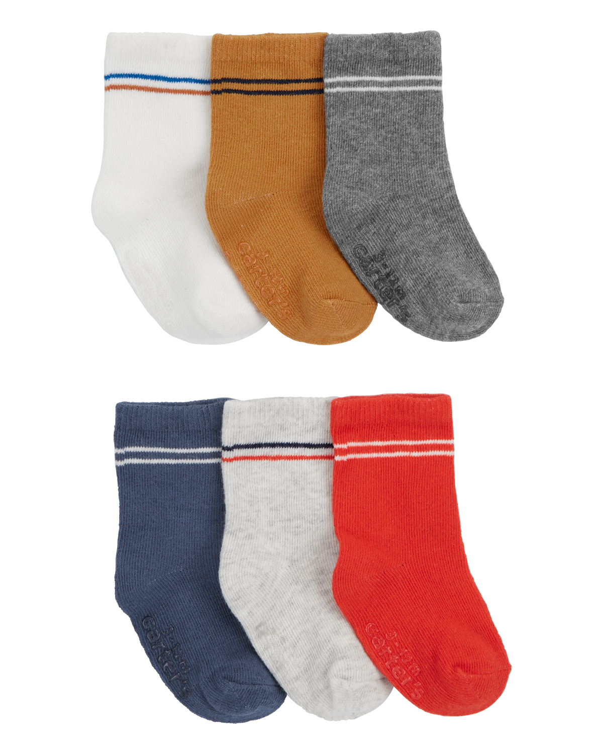 Carter's 6pk Baby Girl Socks main image 1