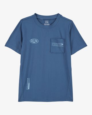 Product image 1 of Kid Solid Short-Sleeve Tee - Navy