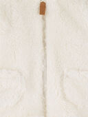 Ivory - Baby Sherpa Hooded Jacket, Selected