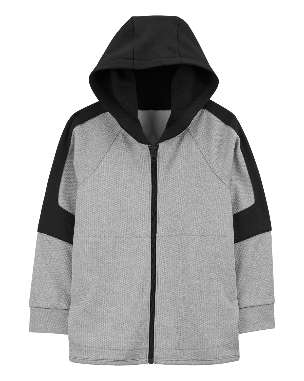 Kid Colorblock Active Mesh Knit Jacket - Grey - Carter's Kid Colorblock Active Mesh Knit Jacket - Grey - Carter's