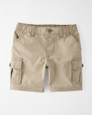 Toddler Organic Cotton Cargo Shorts