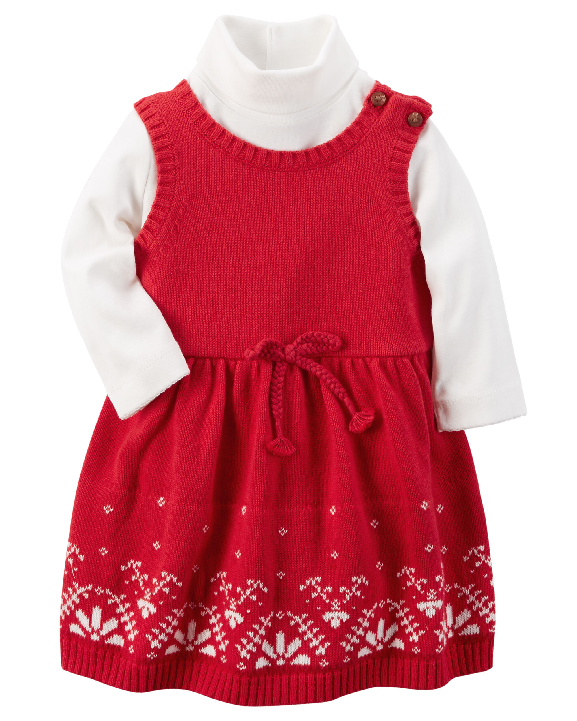 2Piece Dress & Bodysuit Set