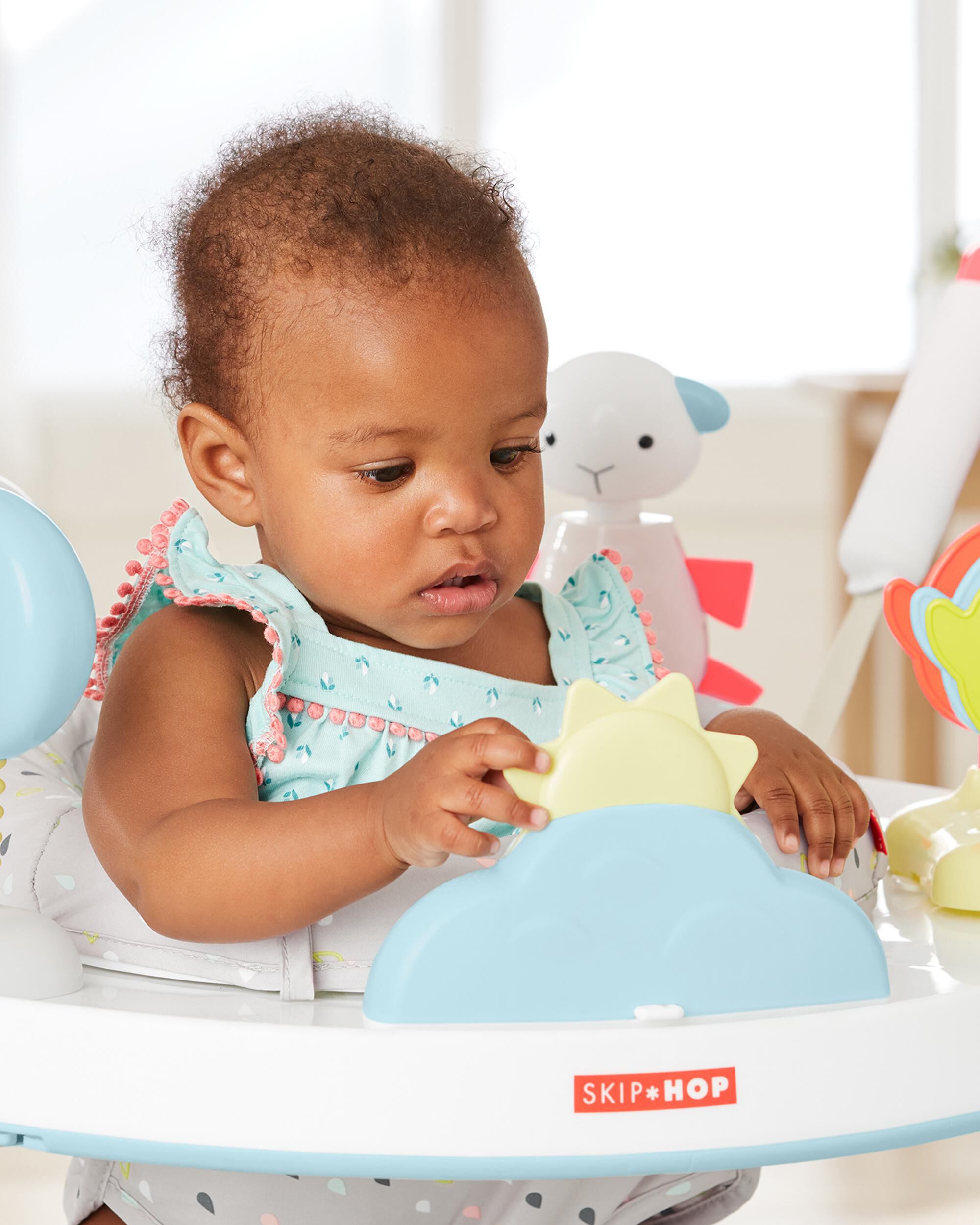 Silver Lining Cloud™ Play & Fold Jumper - Skip Hop | Carter's Silver Lining Cloud™ Play & Fold Jumper - Skip Hop | Carter's