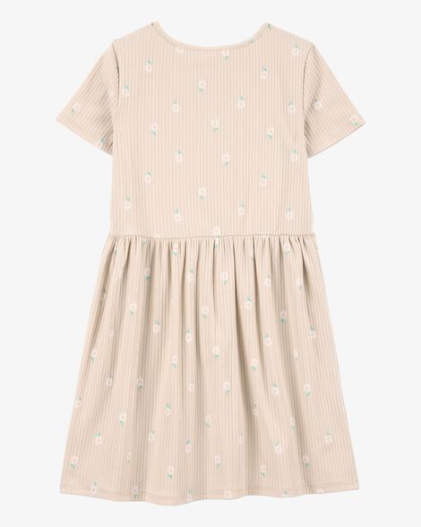  Product image 2 of Kid Floral Short-Sleeve Dress - Floral