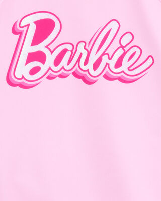 Product image 2 of Kid Barbie™ 2-Piece Rashguard Swimsuit Set - Pink