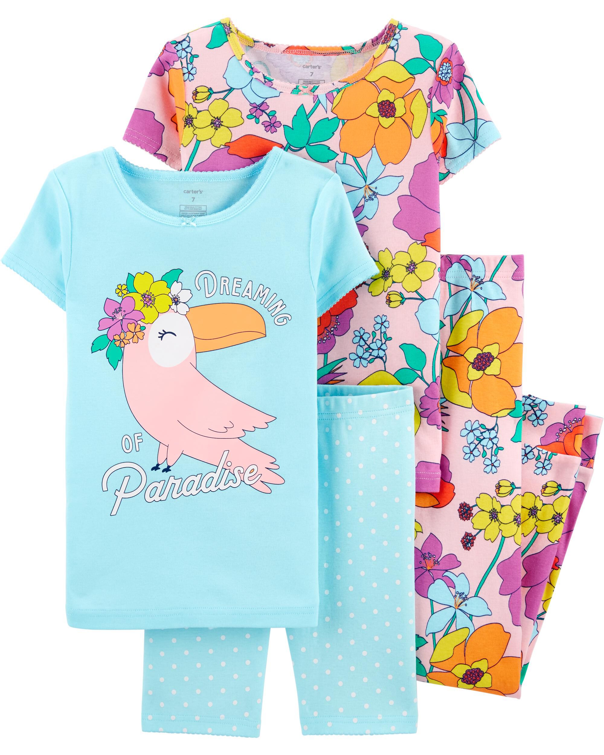 Carters 4 piece pajamas Clearance