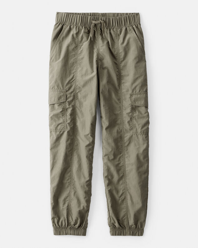 Product image 1 of Girls Woven Jogger - Green