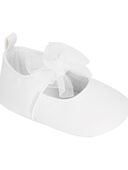 White - Baby Soft Sole Shimmer Mary Jane Shoes, Selected