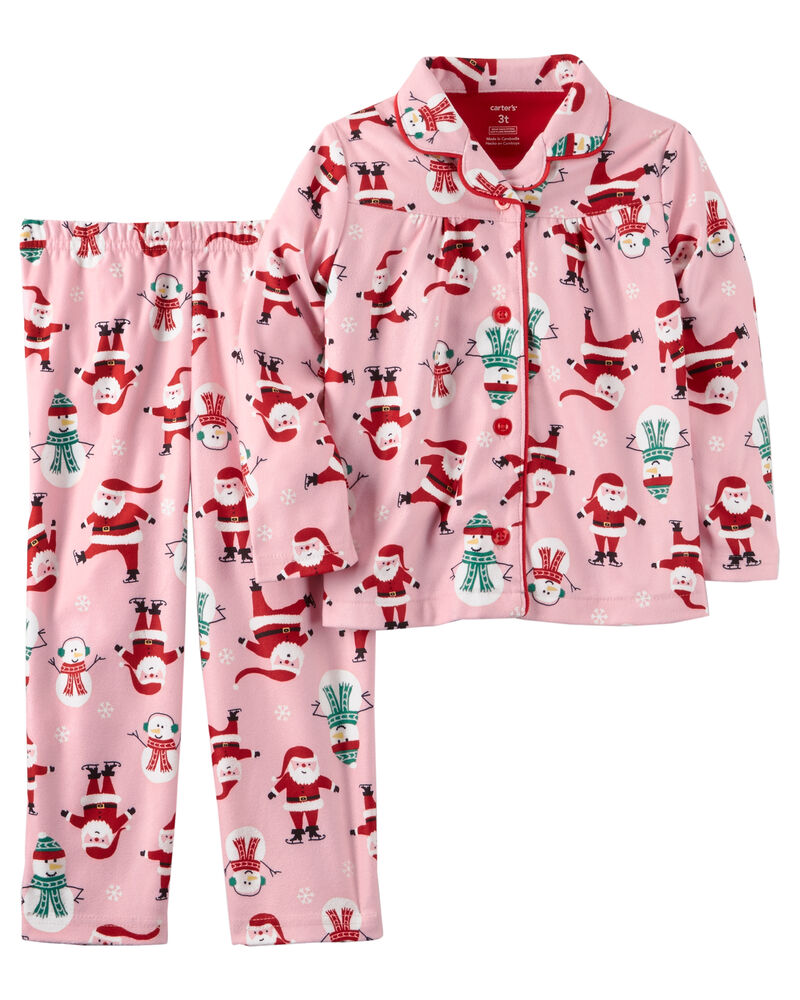 2 Piece Microfleece Christmas Pjs Carters Com
