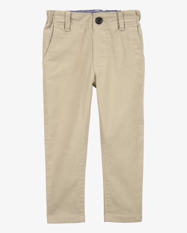 Product image 1 of Toddler Boy Slim Tapered Chino Pants - Khaki