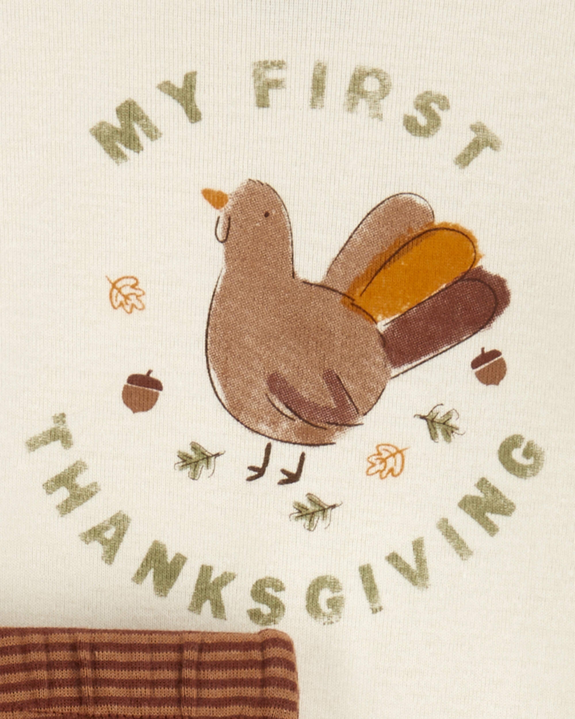 Baby 2 Piece My First Thanksgiving Bodysuit Pant Set Carter s Carter s