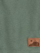 Green - Toddler 2-Piece Thermal Tee & Cargo Pant Set, Selected