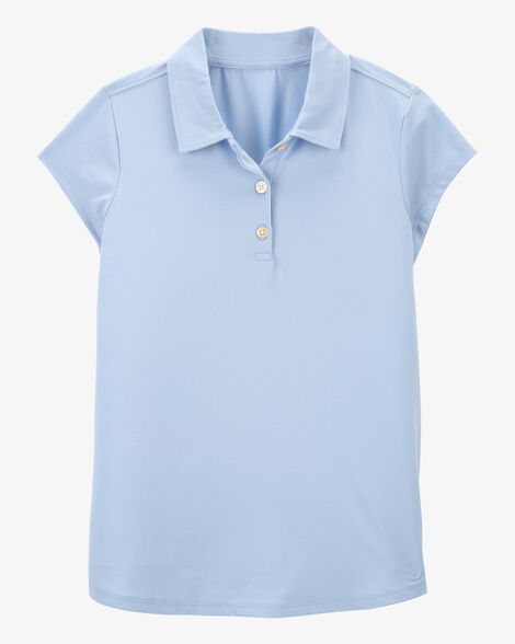 Product image 3 of Kid 3-Pack Uniform Polos in Active Mesh