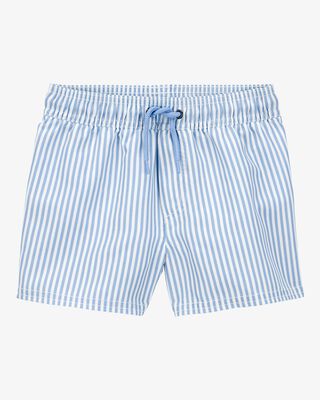 Product image 1 of Toddler Striped Swim Trunks - Blue
