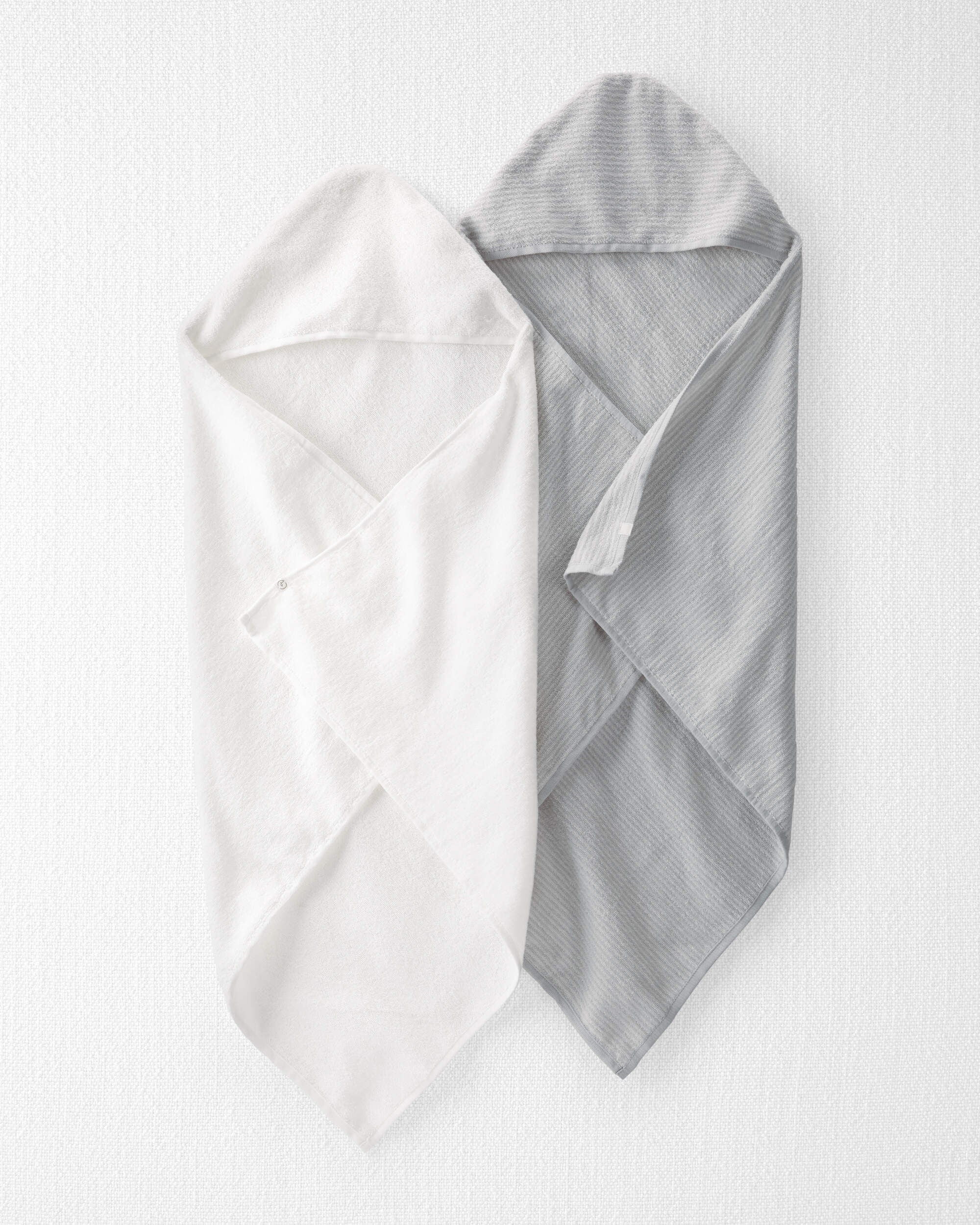 Baby 2-Pack Organic Cotton Towels - Little Planet | Carter's