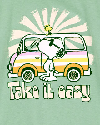 Product image 2 of Kid Peanuts™ Snoopy Short-Sleeve Graphic Tee - Green