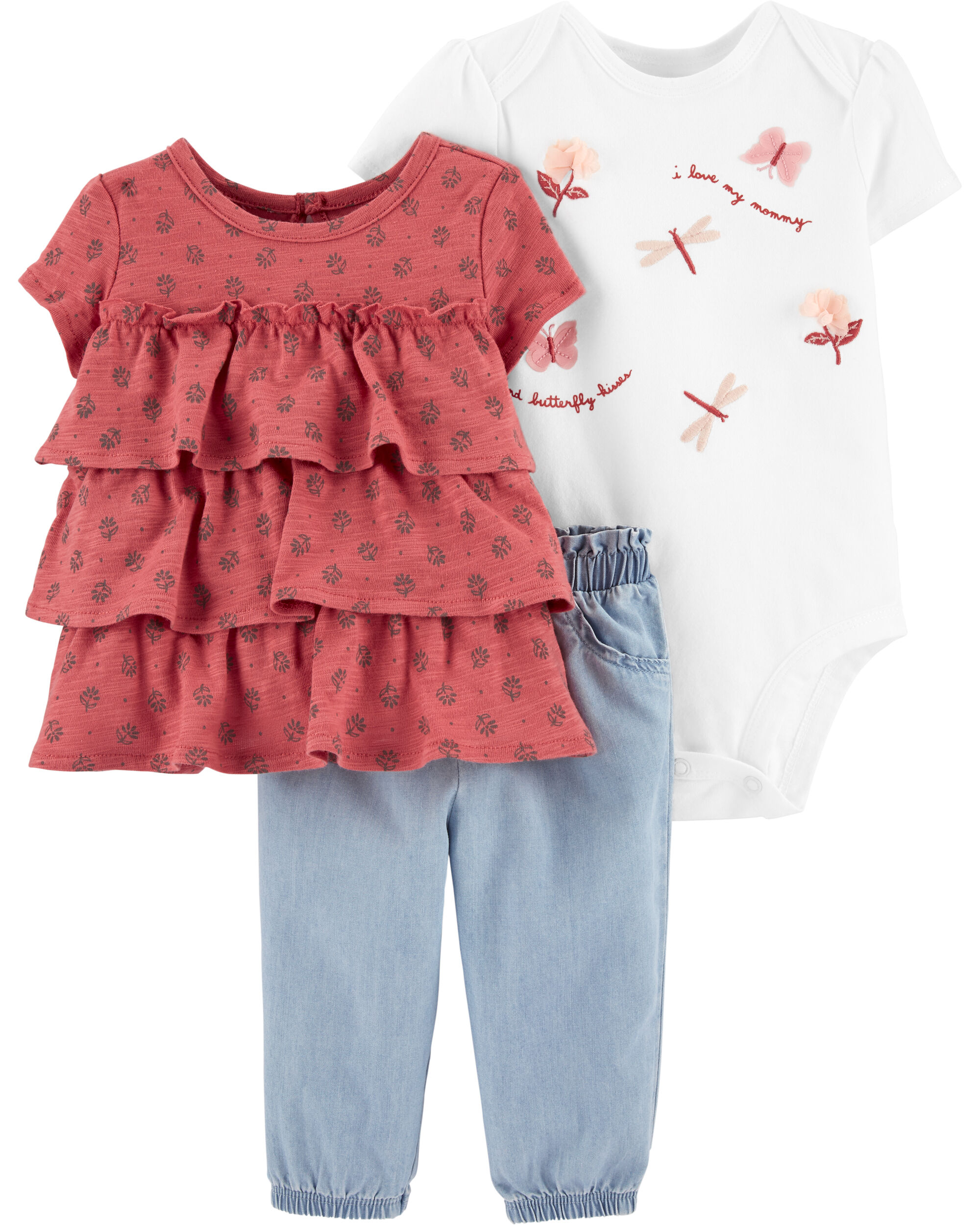 carter's ruffle pants
