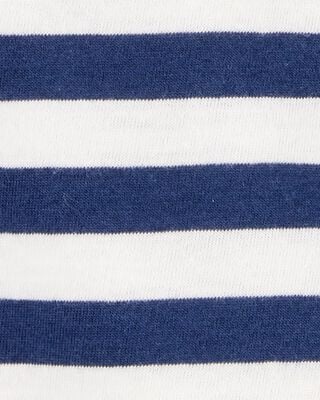 Product image 2 of Kid Striped Short-Sleeve Pocket Tee - Navy