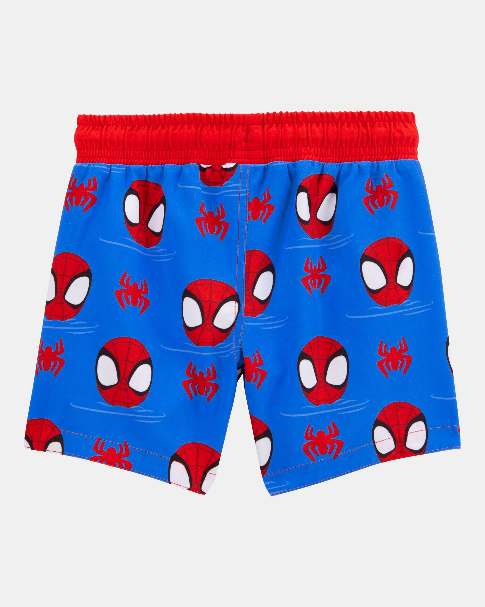 Toddler 2-Piece Spider-Man Rashguard & Swim Trunk Set