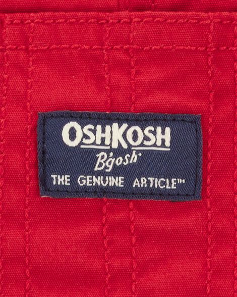  Product image 3 of Baby Woven Shortalls - Red