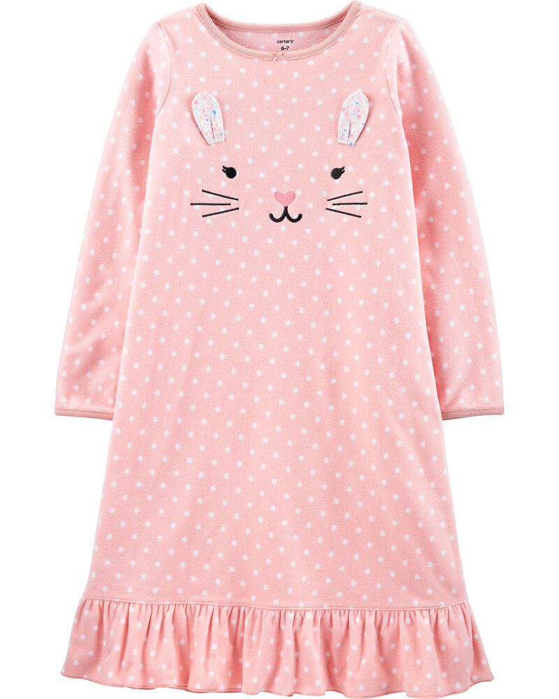 fleece night gown