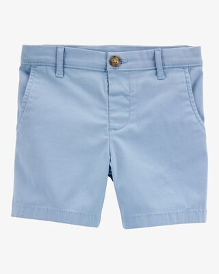 Product image 1 of Toddler Stretch Chino Shorts - Blue