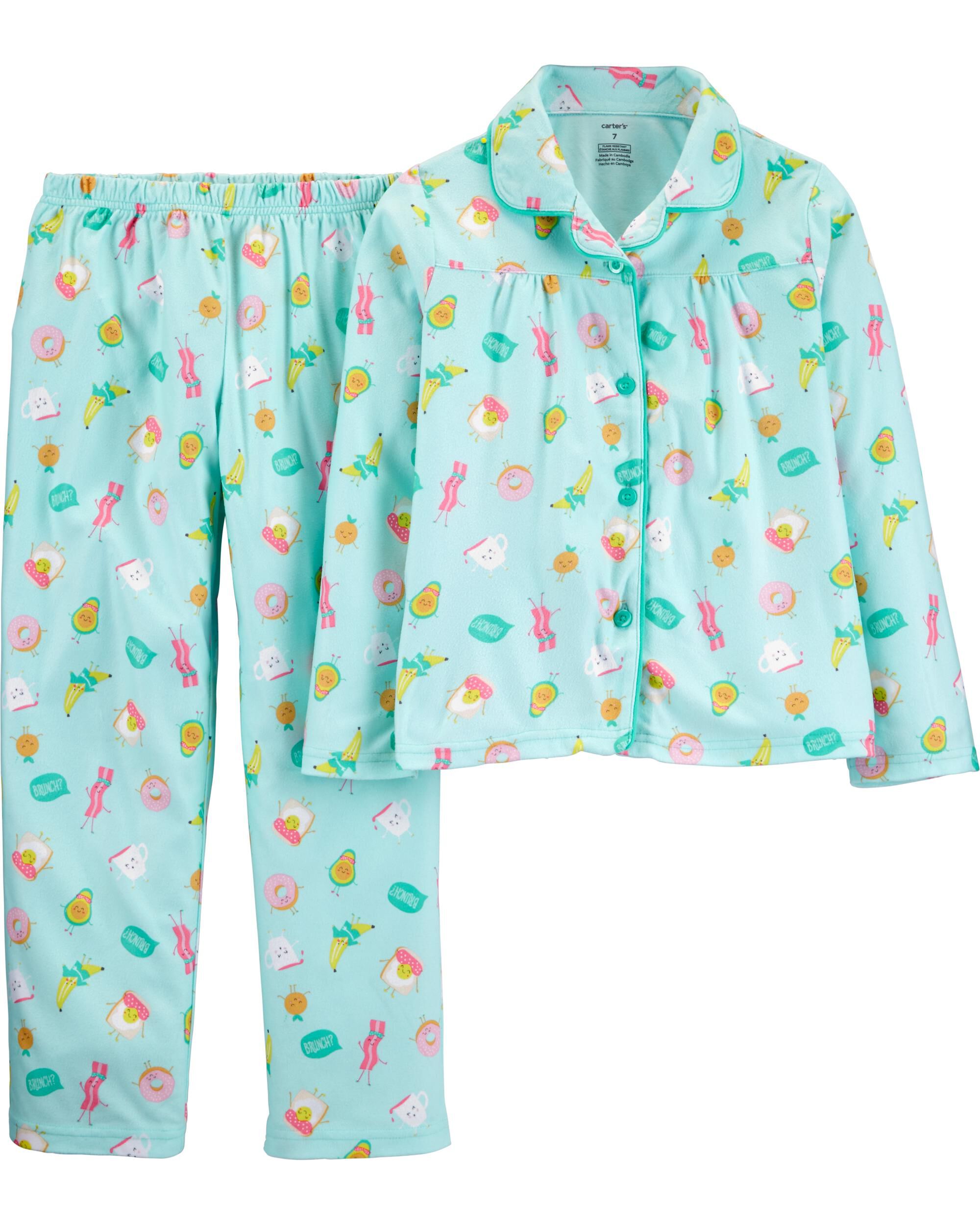 Carters coat style pajamas Clearance