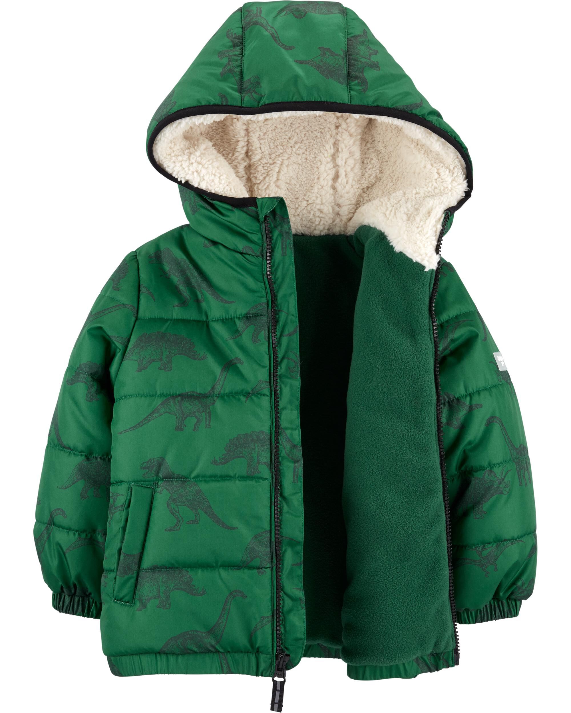 carters dinosaur coat