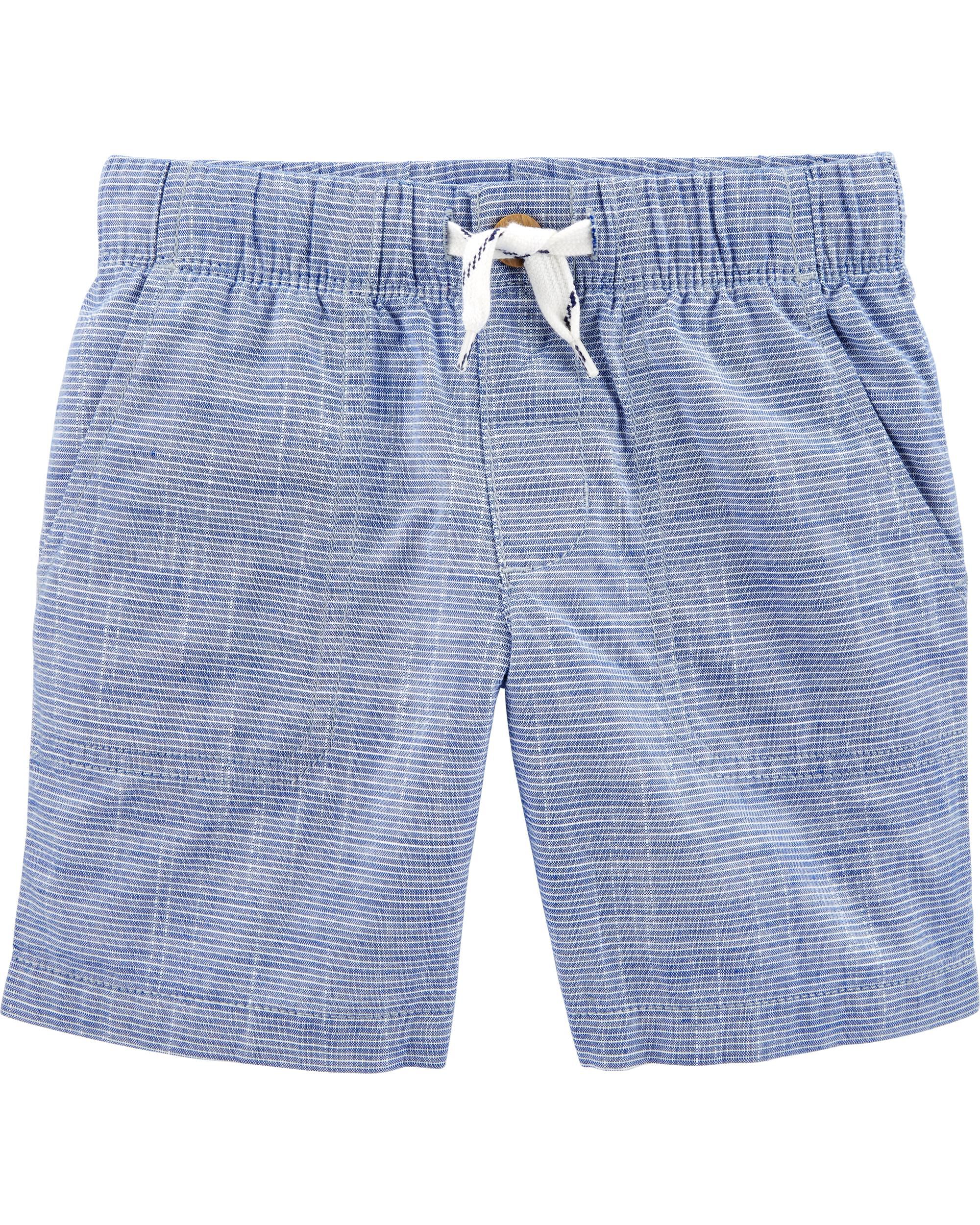 Pull on cotton shorts clearance
