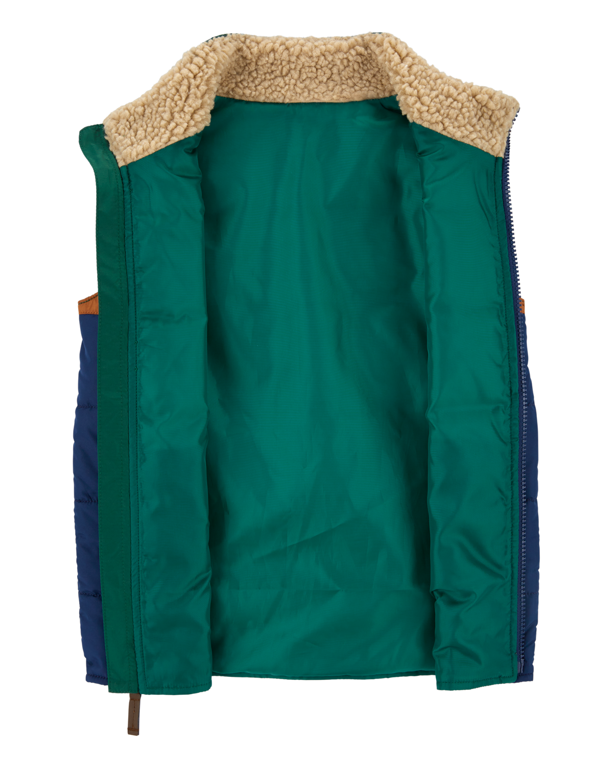 Kid Colorblock Zip-Up Puffer Vest - Carter's | Carter's