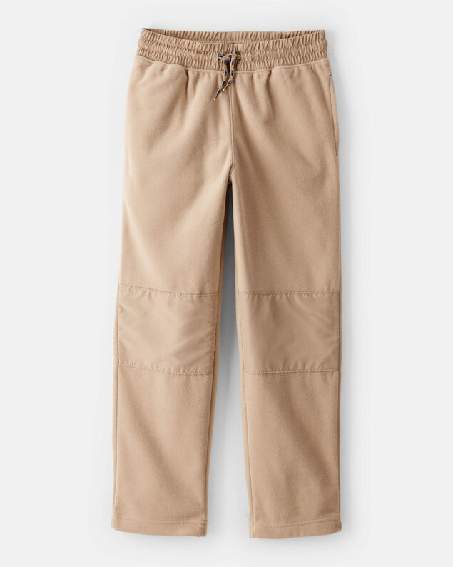 Product image 1 of Boys Fleece Drawstring Pants - Tan
