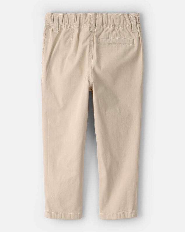Product image 2 of Toddler Boy Slim Tapered Chino Pants - Khaki
