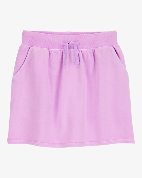  Product image 1 of Kid Active Drawstring French Terry Skort - Purple