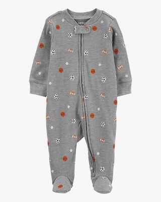 Product image 1 of Baby Sports 2-Way Zip Thermal Sleep & Play Pajamas
