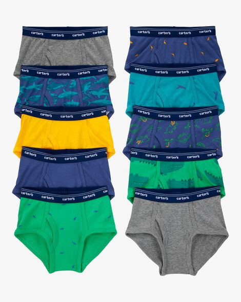  Product image 1 of Toddler 10-Pack Cotton Briefs Underwear