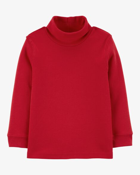 Product image 1 of Toddler Boy Cotton Turtleneck - Red