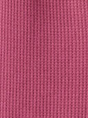 Baby Girl PurelySoft Long-Sleeve Sleep & Play Pajamas - Burgundy