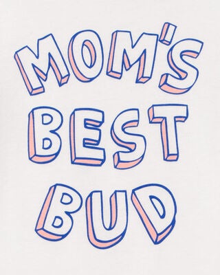 Product image 2 of Toddler Mom's Best Bud Graphic Tee
