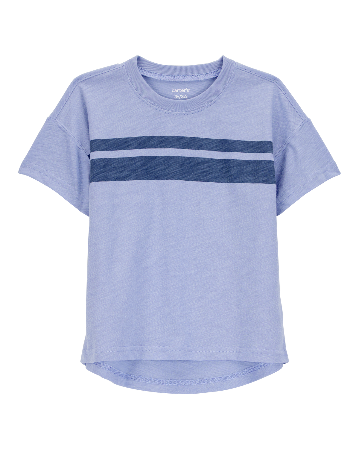carter's Toddler Striped Short-Sleeve Tee - Blue