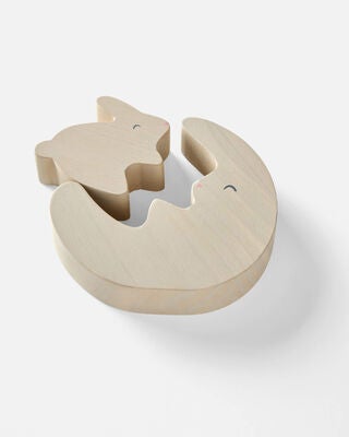Product image 2 of Little Planet Bunny Wooden Puzzle
