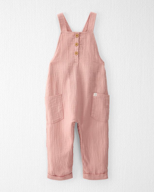 Product image 1 of Toddler Organic Cotton Gauze Overalls